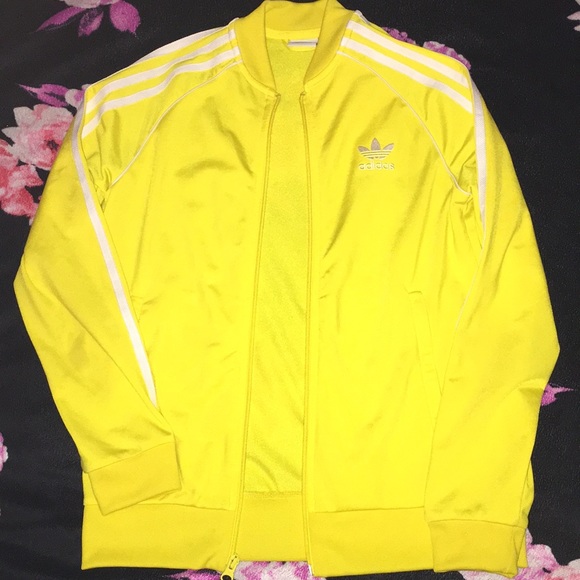 Adidas original Firebird Track Jacket Yellow - Picture 3 of 4